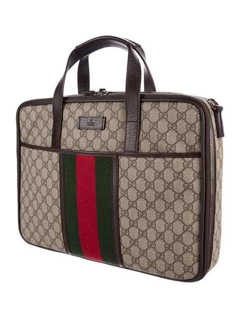 gucci laptop briefcase.